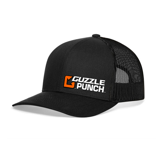 Guzzle Punch™ Black Trucker Hat
