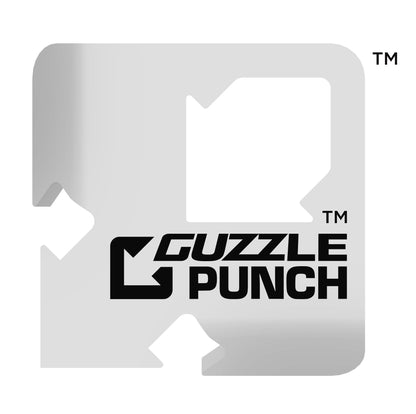 Guzzle Punch™ White / Black